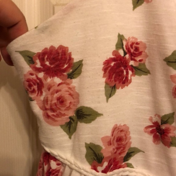Torrid size1 rose print tank - Picture 3 of 5